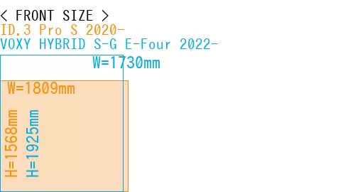 #ID.3 Pro S 2020- + VOXY HYBRID S-G E-Four 2022-